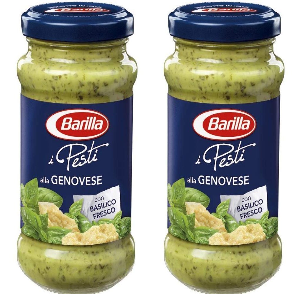 Barilla: "Pesto alla Genovese" With fresh basil - 6.7Ounce (190g) Bottles (Pack of 2)
