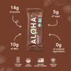 Aloha Organic Plant Based Protein Bars Chocolate Chip Cookie Dough, 1.98 Oz,(Pack of 12) view 4