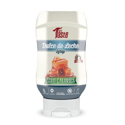 Mrs Taste Sugar Free Dulce de Leche, Zero Calories, Zero Sodium, Zero Sugar, High Fiber, Keto Friendly, Paleo Friendly, Condiments and Sauces (11 oz, Dulche de Leche)