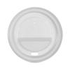 Genuine Joe Ripple Hot Cup Protective Lids, 10-16 Oz, White, Pack of 1000 view 1