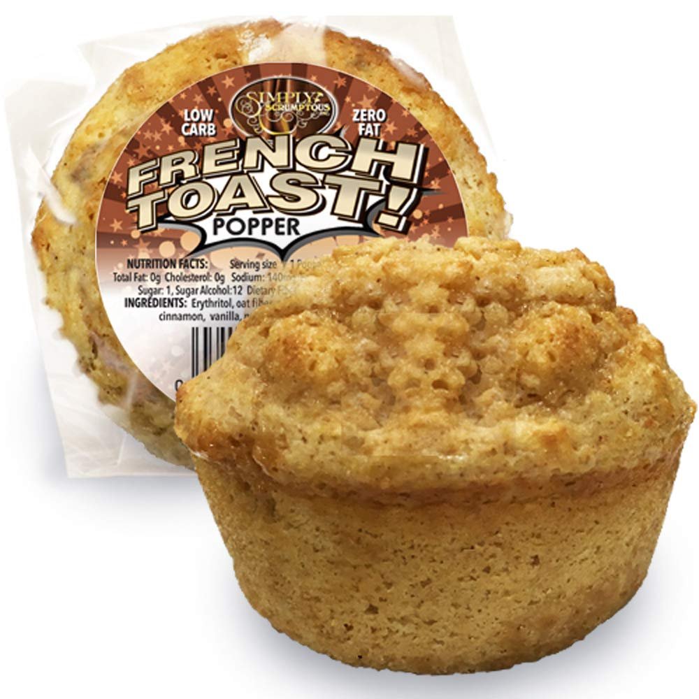 Simply Scrumptous Low Carb French Toast Popper (Muffin)
