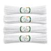 176 Count Bulk Soft Bristle Pipe Cleaners Chenille in White - Cotton with Steel Wire - Crafts Project view 1