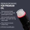 100% Ethiopian BlackSeed Oil 3.4 Fl Oz - Cold Pressed Black Seed Oil for Immune Support, High Potency 5.7% - 21% Thymoquinone Skin, Hair & Overll Health - Unrefined Black Cumin Seed Oil - Gluten Free view 4