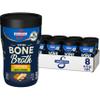 Swanson Sipping Chicken Bone Broth With Ginger and Turmeric, 10.75 oz Microwavable Cup (8 Pack) view 1