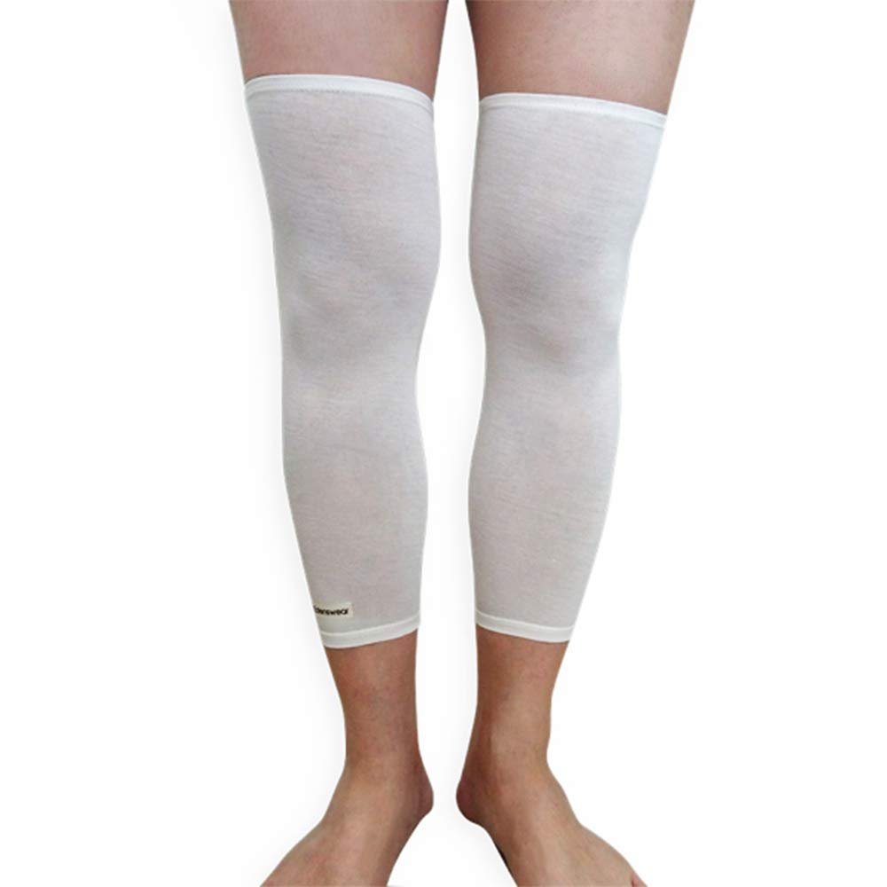Edenswear Zinc-Infused Knee Wrap for Adults with Eczema - Wet Wrap Therapy (XXL)