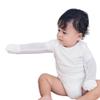 Edenswear Zinc-Infused Summer Mesh Mitten Sleeves for Kids with Eczema - Wet Wrap Therapy (White, 18 Months) view 2