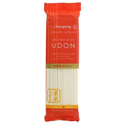 Clearspring Brown Rice Udon Noodles 200g (Pack of 6)
