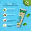 Bentodent Remineralizing Fluoride Free Toothpaste, Organic & Natural with Calcium Bentonite Clay, SLS Free, Whitening for Sensitive Teeth, Vegan (Premium Mint Combo) view 3