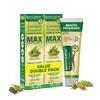 Bentodent Natural Toothpaste for Entire Family Incl Kids - SLS Free, Fluoride Free - Freshens Breath, Helps Reduce Plaque by Brushing (Cardamom Pack of 2) view 1