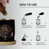 Aromafume Tree of Life Essential Oil Burner | Oil Diffuser with Candle | Brass Burner with 10ml Essential Oil view 4