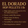 El Dorado Hop Pellets 1 lb view 2