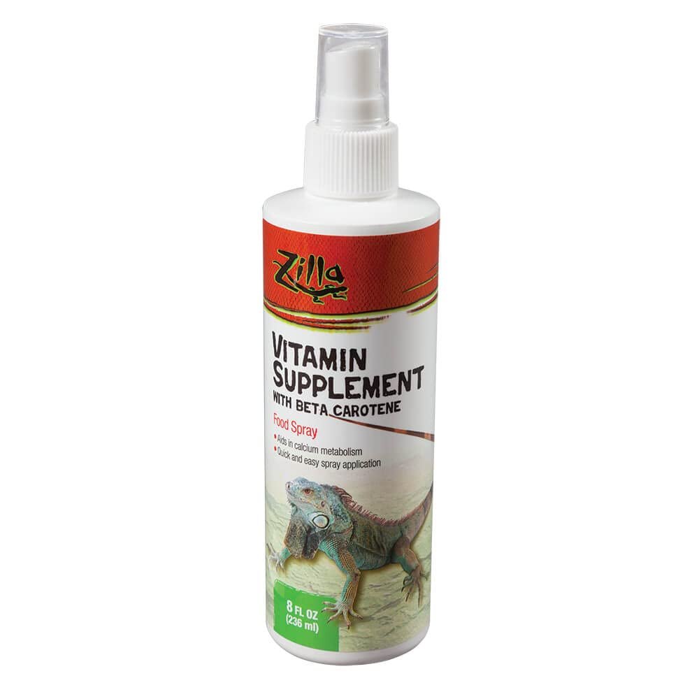 Zilla Vitamin Supplement with Beta Carotene 8 fl. oz (236 ml) - Pack of 4