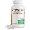 Bronson Vitamin K2 as MK-7 Menaquinone 100 mcg Non-GMO, 120 Capsules view 1