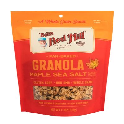 Bob's Red Mill Maple Sea Salt Granola, 11oz (Pack of 1) - Non GMO, Whole Grain, Kosher