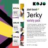 Kojo - Plant-Based Vegan Jerky Variety Pack - Cracked Pepper, Ginger Teriyaki, Spicy Chipotle - 9g Protein, 3g Fiber, 90 Calories - 3 (2.4 oz) Bags view 3