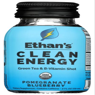 ETHANS Organic Pomegranate Blueberry Energy Shot, 2 FZ