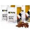 Kojo - Plant-based Vegan Jerky - Ginger Teriyaki - Gingery Zing and Shamelessly Meaty Flavor - 9g Protein, 3g Fiber, 90 Calories - 3 Bags (2.4 oz) view 1