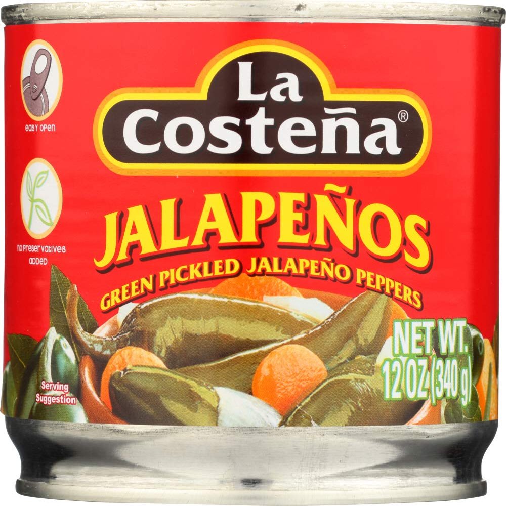 (NOT A CASE) Green Pickled Jalapeno Peppers