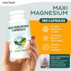 Magnesium Complex for Women and Men  Includes Oxide, Glycinate, & Citrate  Multi Magnesium Supplement for Energy, Sleep, Muscle & Bone Support  Non-GMO, Kosher  180 Capsules view 2