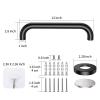 12 Inch Stainless Steel Shower Grab Bar,ZUEXT Oil Rubbed Black Shower Handle,Bathroom Balance Bar,Safety Hand Rail Support Bar for Handicap Elderly Injury,Senior Assist Bar,Wall Concealed Mount Handle view 2
