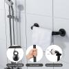 12 Inch Stainless Steel Shower Grab Bar,ZUEXT Oil Rubbed Black Shower Handle,Bathroom Balance Bar,Safety Hand Rail Support Bar for Handicap Elderly Injury,Senior Assist Bar,Wall Concealed Mount Handle view 3