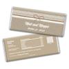 12 Wedding Favors for Guests Personalized Chocolate Bars (12 Pack) - Bridal Shower Favors for Guests, Rustic Wedding Candy view 2