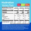 Hydrant - Hydration Powder Variety Pack, 30 Individual Instant Electrolyte Rehydration Packets - Low Sugar Drink Mix for Daily Use, Travel & Workouts view 3