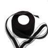 ATRBB 50 Yards 1 Inch Wide Satin Ribbon with Organza Edge for Wedding Gifts Wrapping DIY Bows and Craft (Black) view 2