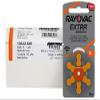RAYOVAC EXTRA HEARING AID BATTERIES SIZE 13 NEW pack 60 pcs (Original Version) view 2