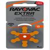 RAYOVAC EXTRA HEARING AID BATTERIES SIZE 13 NEW pack 60 pcs (Original Version) view 3