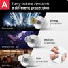 Alpine MusicSafe Pro - High Fidelity Earplugs for Musicians - 3 Interchangeable Premium Filter Sets: 16, 19 & 22 dB - Professional Musician Hearing Protection - Transparent view 3