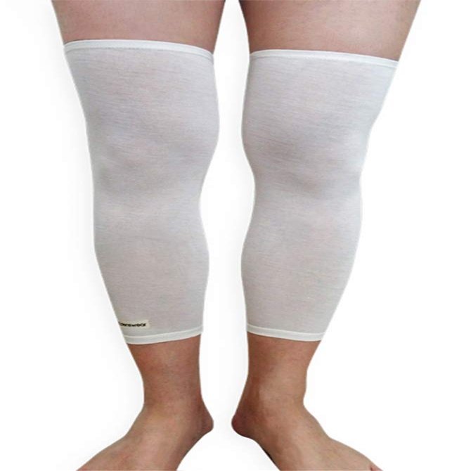 Edenswear Zinc-Infused Knee Wrap for Adults with Eczema - Wet Wrap Therapy (XXXL)