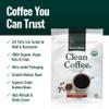 Natural Force - Organic Clean Coffee Classic, Mold & Mycotoxin Free, Lab Tested for Toxins & Purity, Low Acidity, Incredible Taste & Aroma, Whole Bean Medium Roast, 12 oz view 4