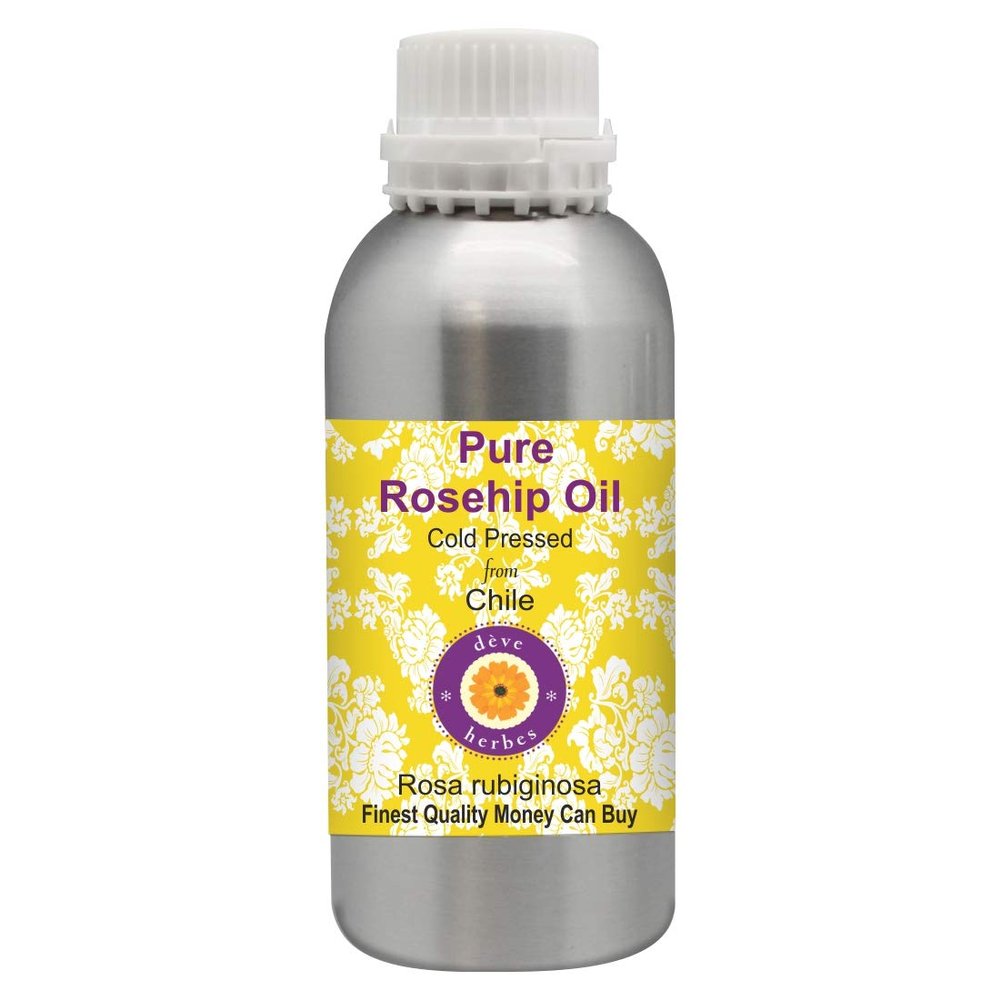 dve herbes Pure Rosehip Oil (Rosa rubiginosa) Cold Pressed 630ml (21 oz)