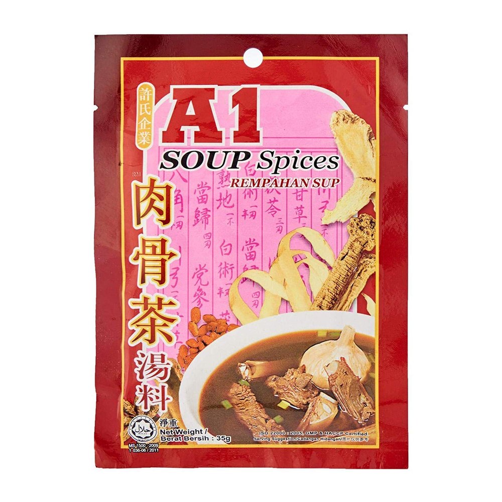 10 Pack A1 Herbal Soup Spices Bak Kut Teh Imported from Malaysia Free Express Delivery