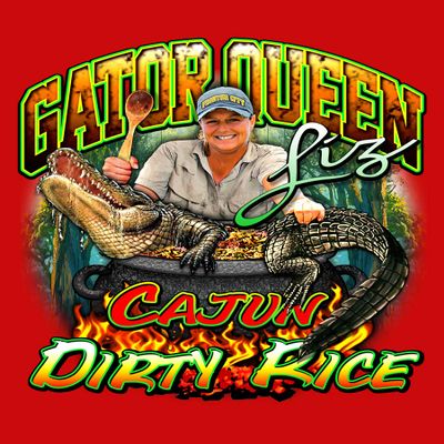 Gator Queen Liz 24 Hour Hurrican Kit (4oz. package freeze dried blueberries, Brown Sugar N Cinnamon Oatmeal, Cajun Dirty Rice, Cajun Chicken Fricassee, Fruit Drink Mix, and Salt n Pepper Packages)