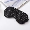 100% Silk Sleep Eye Mask Comfortable Blindfold Super Soft Eye mask for Women Men Block Light Travel Nap with Adjustable Strap Tim & Tina (Golden Stars) view 4