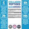 PEScience Collagen Peptides Powder, Hydrolyzed Collagen Protein Type I and Type III with Vitamin C, Supports Hair, Skin, and Nails - 30 Servings, Unflavored view 4