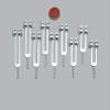 Solfeggio Tuning Fork Set of 9 Weighted view 1