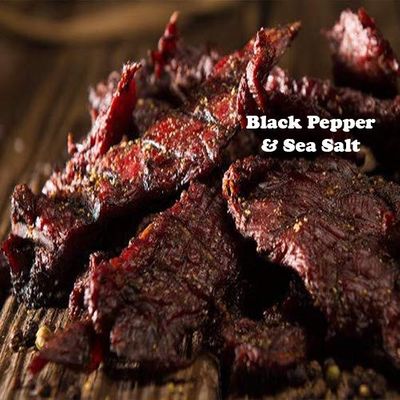 4 Pack Black Pepper & Sea Salt Beef Jerky (2.75 oz each)