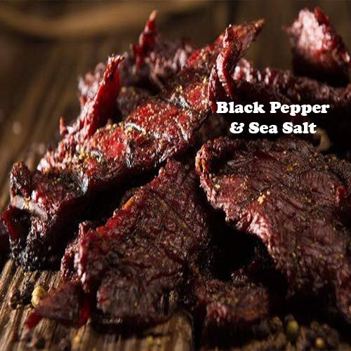 4 Pack Black Pepper & Sea Salt Beef Jerky (2.75 oz each)