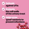Cystex Urinary Tract Infection Support & Prevention, Cranberry Prebiotic Supplement with D-Mannose & Vitamin C for UTI Protection & Urinary Health Maintenance, 7.6 fl oz (Pack of 2) view 2