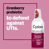 Cystex Urinary Tract Infection Support & Prevention, Cranberry Prebiotic Supplement with D-Mannose & Vitamin C for UTI Protection & Urinary Health Maintenance, 7.6 fl oz (Pack of 2) view 3