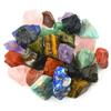 1 lb Bulk Rough Madagascar Stones Mix Large 1" Natural Raw Stones for Tumbling, Cabbing, Fountain Rocks, Decoration,Polishing, Wire Wrapping, Wicca and Reiki view 1