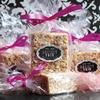 100 Rice Krispie Bags 4W"x2D"x8H" Clear Gusseted Poly Bags for Favors - Krispy view 1