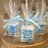 100 Rice Krispie Bags 4W"x2D"x8H" Clear Gusseted Poly Bags for Favors - Krispy view 2