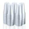 Green Direct 20 oz. Disposable Clear Drinking Plastic Cups for Boba Tea Ice Coffee 100 Pack view 1