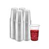 Green Direct 12 oz. Disposable Clear Drinking Plastic Cups for Boba Tea Ice Coffee 100 Pack view 1