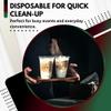 Green Direct 12 oz. Disposable Clear Drinking Plastic Cups for Boba Tea Ice Coffee 100 Pack view 4