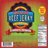4 Pack Cranberry Jalapeno Beef Jerky (2.75 oz each) view 2